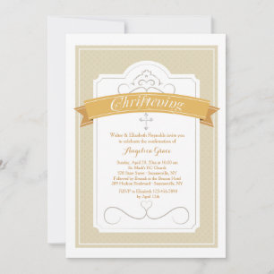 Christening Blessing Invitation