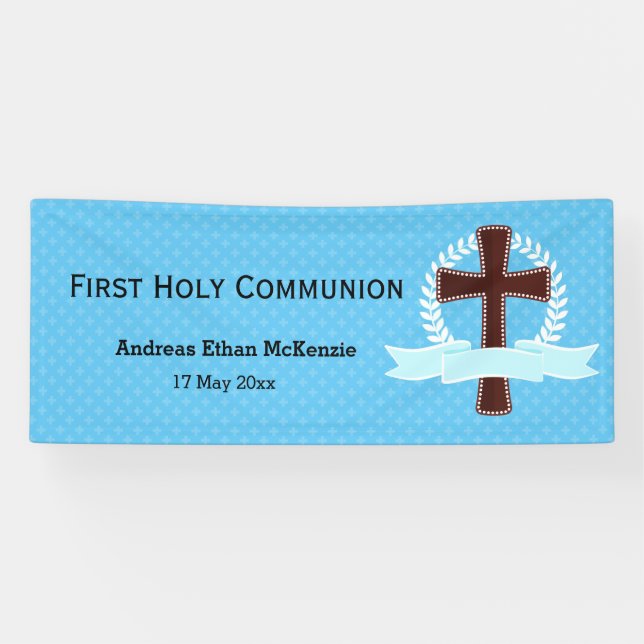 Christening * choose background color banner (Horizontal)