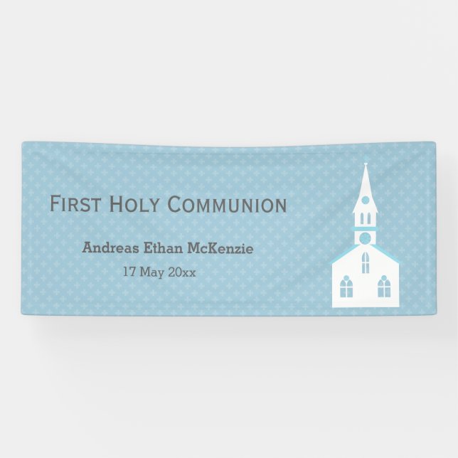 Christening * choose background color banner (Horizontal)