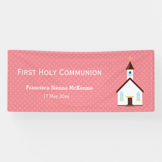 Christening * choose background color banner (Horizontal)