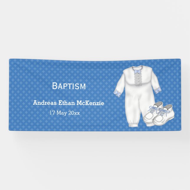 Christening * choose background color banner (Horizontal)