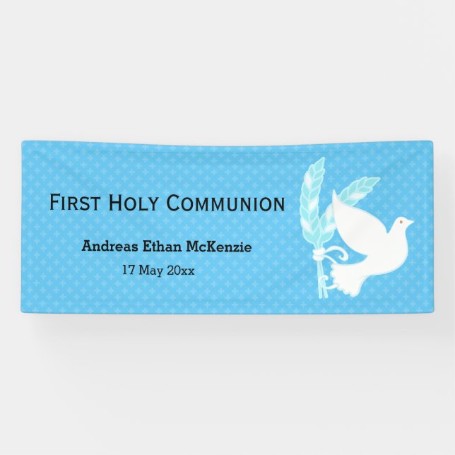 Christening * choose background color banner (Horizontal)