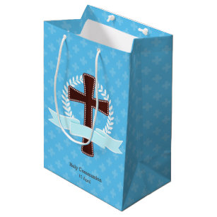 16 Pcs Religious Hymn Gift Bags Inspirational Paper Gift Bag with Handles  Welcome Church Bag for Baptism Favors Wrapping Christening Baptism Gifts  Party Communion Christmas 59 x 31 x 83 Inches 