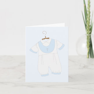 Christening Gown Baptism Greeting Cards