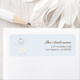 Christening Gown Baptism Labels