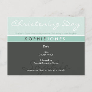 CHRISTENING INVITE :: simply groovy 5