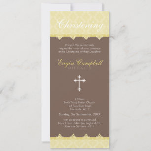 CHRISTENING INVITES :: oh so beautiful 6P