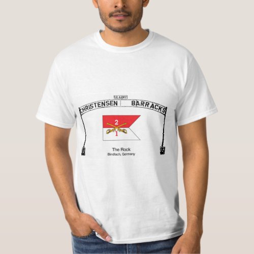 Christensen Barracks Bindlach Germany The Rock T_Shirt