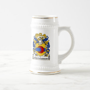 Christensen Family Crest Beer Stein