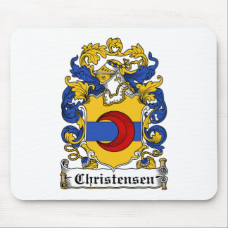 Christensen Family Crest Mouse Pad