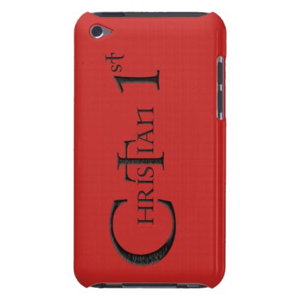 Christian 1st barely there iPod case