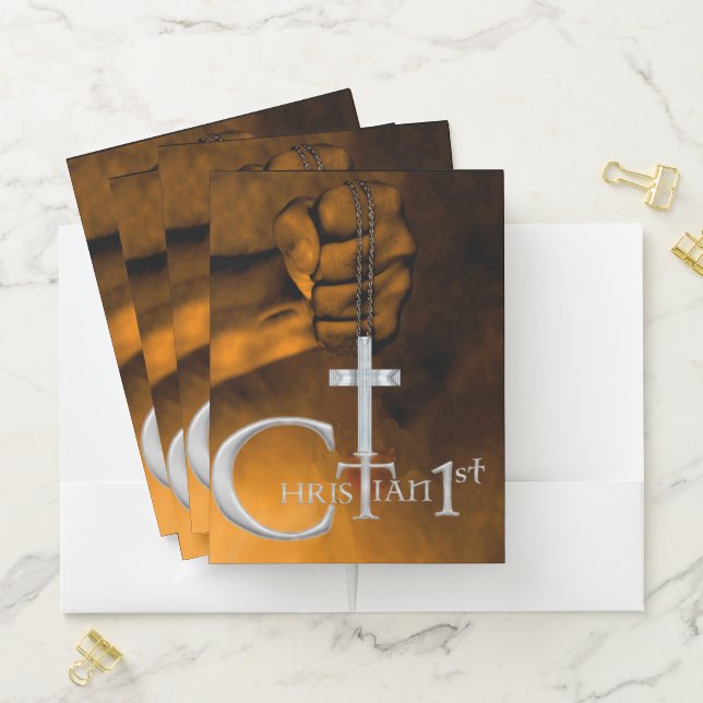 Christian 1st pocket folder (In Situ)