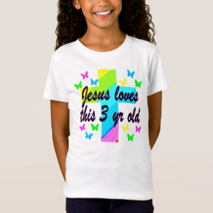 CHRISTIAN 3 YR OLD BIRTHDAY PRAYER DESIGN T-Shirt
