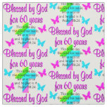 CHRISTIAN 60 YEAR OLD PRAYER FABRIC