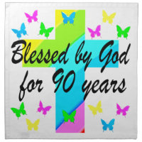 CHRISTIAN 90TH BIRTHDAY PRAYER DESIGN