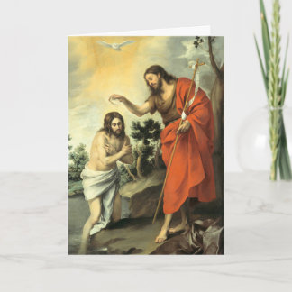 Christian Adult Baptism Greeting Card