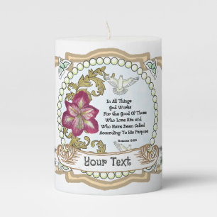 Christian All Things candle