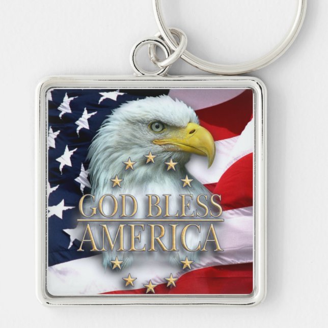 CHRISTIAN AMERICAN DESIGNS KEYCHAIN (Front)