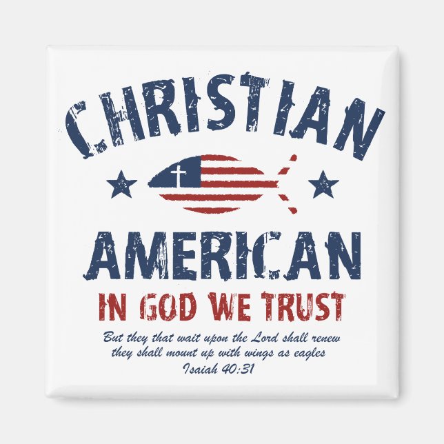 Christian American Magnet (Front)