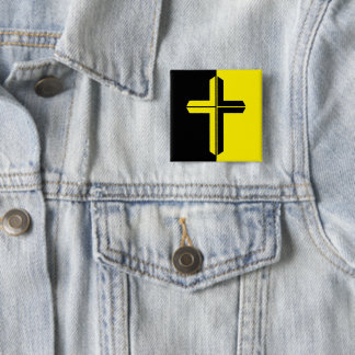 Christian Anarcho Capitalist Badge Button
