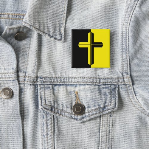Christian Anarcho Capitalist Badge Button