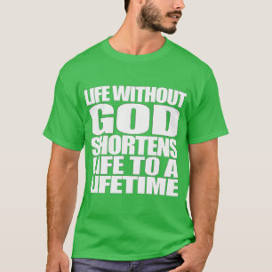 Christian and bible belief quote T-Shirt