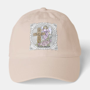 Christian Angel My Roses Cross  Hat