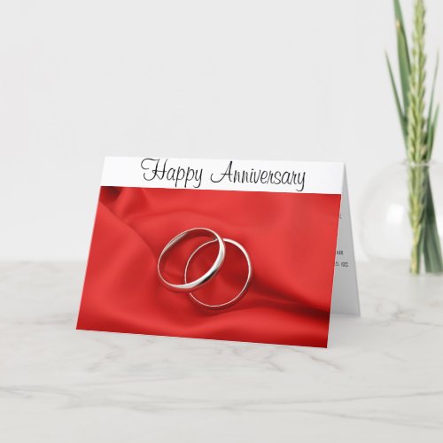 Christian anniversary card