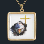 *~* Christian AP16 Eagle Cross Patriot USA Flag Gold Plated Necklace<br><div class="desc">(Search AP16 for similar theme items) Feel free to transfer. JEWELRY WITH INTENTION (R) - Energetically Enhanced Jewelry (((((((( copy paste this link for my USA patriot collection https://bit.ly/3QsVQy0 )))))))))) You can edit , move resize the various elements of this design. Just go to Personalization - > and find the...</div>
