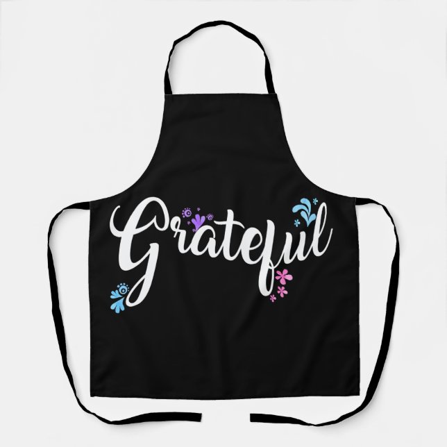 Christian Apron - Grateful (Front)