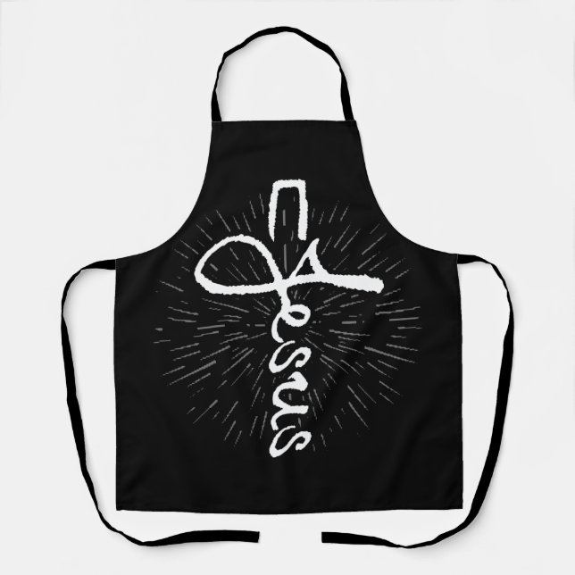 Christian Apron - Jesus (Front)