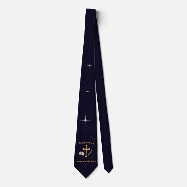 Christian Army of God Neck Tie (Front)