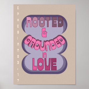 Christian Art / Poster / Love / Graphic