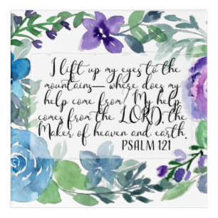 Christian art Psalm 121