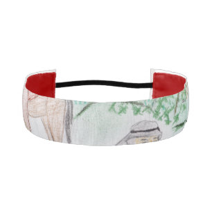 Christian Artwork The good Samaritan Athletic Headband