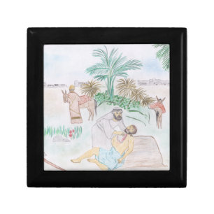 Christian Artwork The good Samaritan Gift Box