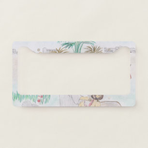 Christian Artwork The good Samaritan License Plate Frame