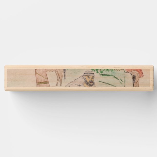 Christian Artwork The good Samaritan Topple Tower (Front)