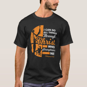 Christian Athlete Apparel Sports Philippians 4 13 T-Shirt