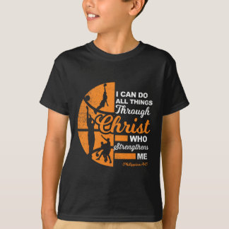 Christian Athlete Apparel Sports Philippians 4 13 T-Shirt