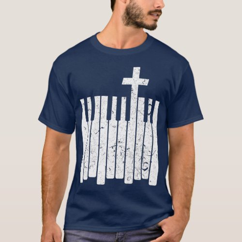 Christian Band  Christian Piano  Rock Classic T_Shirt