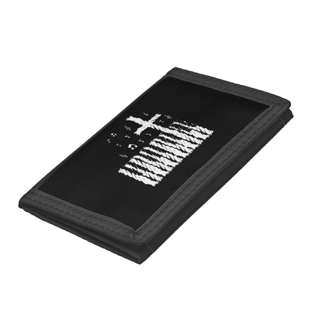 Christian Band Christian Piano Rock Classic Trifold Wallet (Bottom)