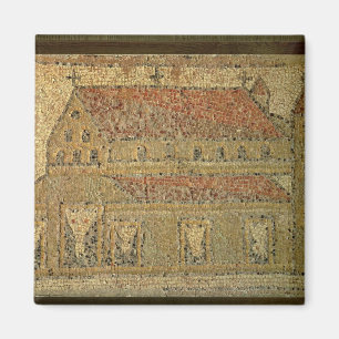 Christian basilica, mosaic pavement, Roman period, Magnet