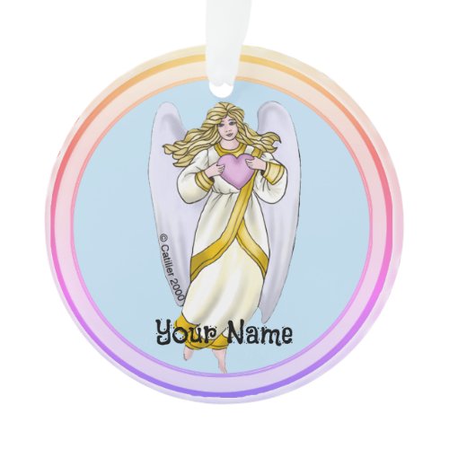 Christian believe in angels ornament