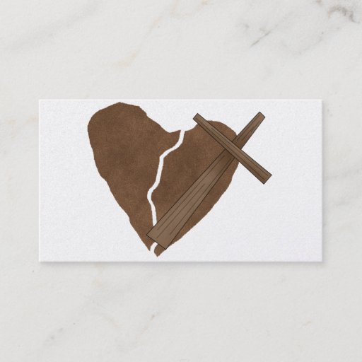 Customizable Christian Bible Business Card-See back