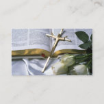 Christian Bible Business Card-See back Business Card