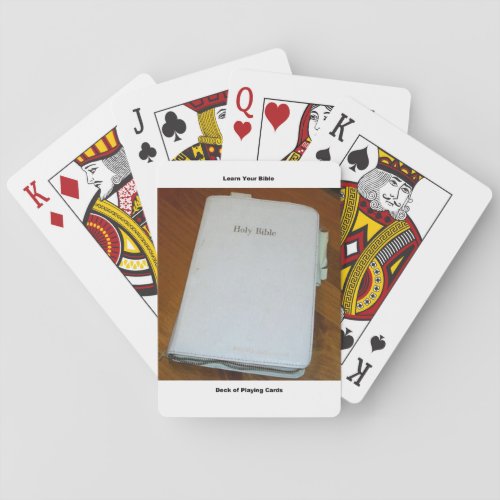 Christian Bible Learning Deck Of Cards