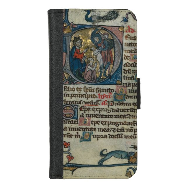 christian bible manuscript art phone case (Front)