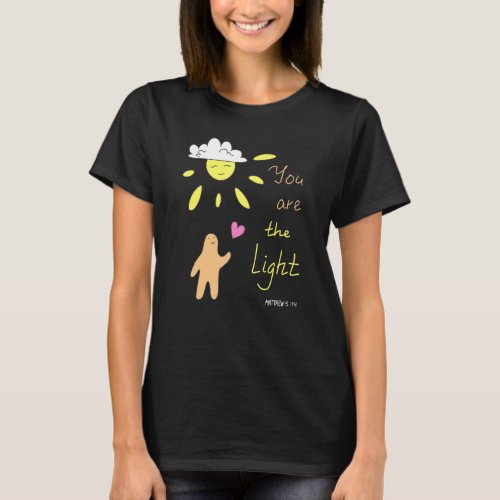 Christian Bible Quote  Matthew 514 Quote  You Are  T_Shirt