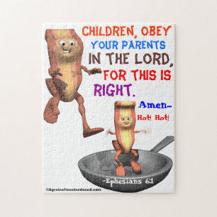 Christian Bible Quotes Jigsaw Puzzle